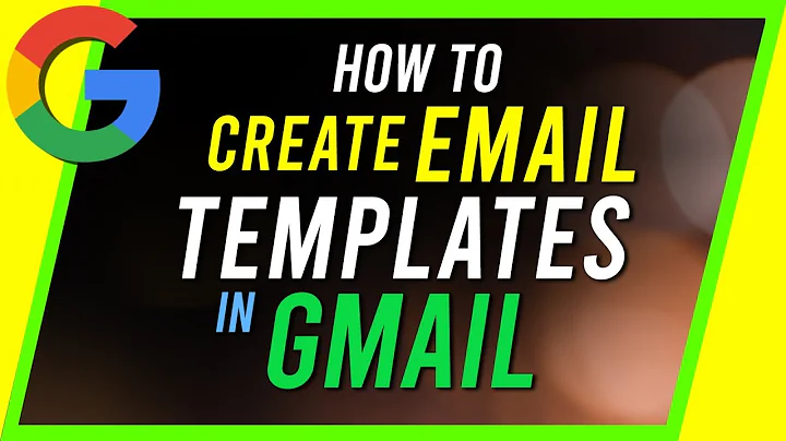 How to Create Email Templates in Gmail