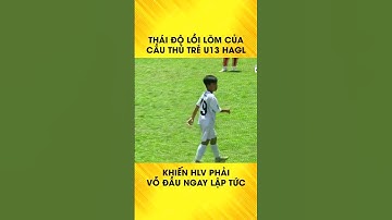 #short Cầu thủ trẻ U13 HAGL đá khá láo  #bongda #bongdatm #haglfc
