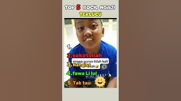Top 5 Bocil Ngaji Terlucu ! Nomor 1 Bikin Ngakak !
