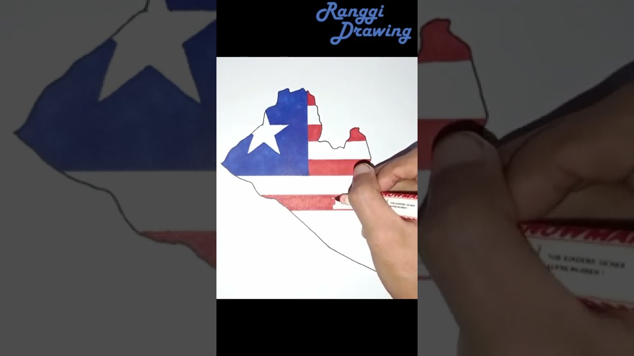 Drawing Map of Liberia