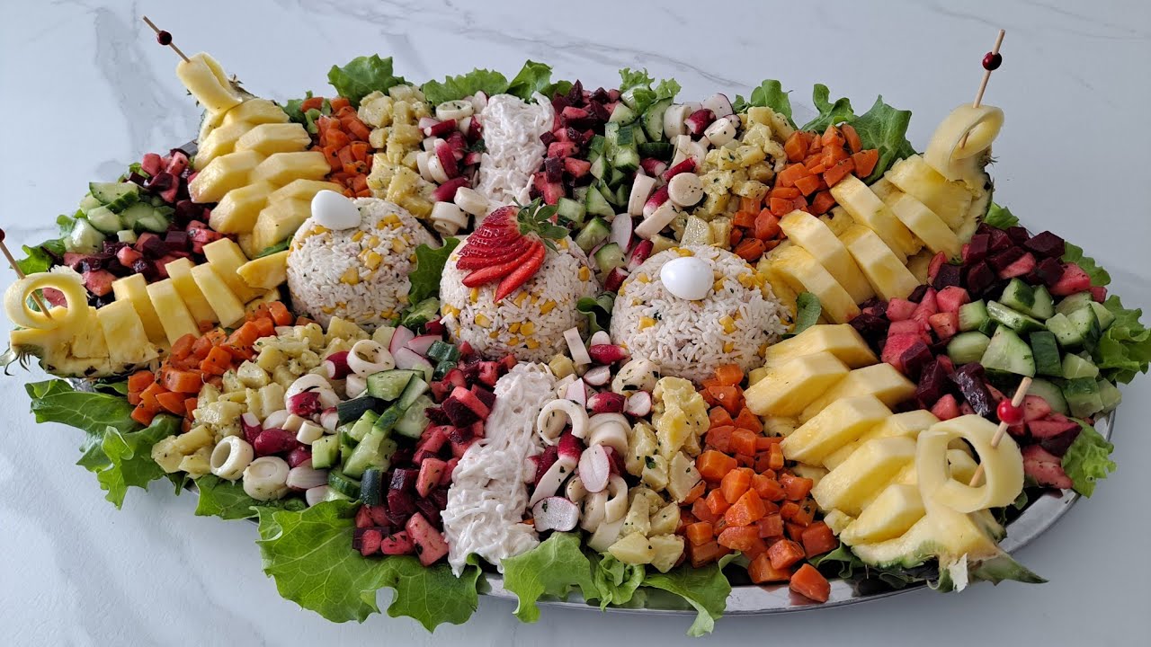 💥سلطة ملكية هماويةراقية للضيوف والمناسبات  بمكونات  بسيطة/سلطة برستيج 😋salade prestige