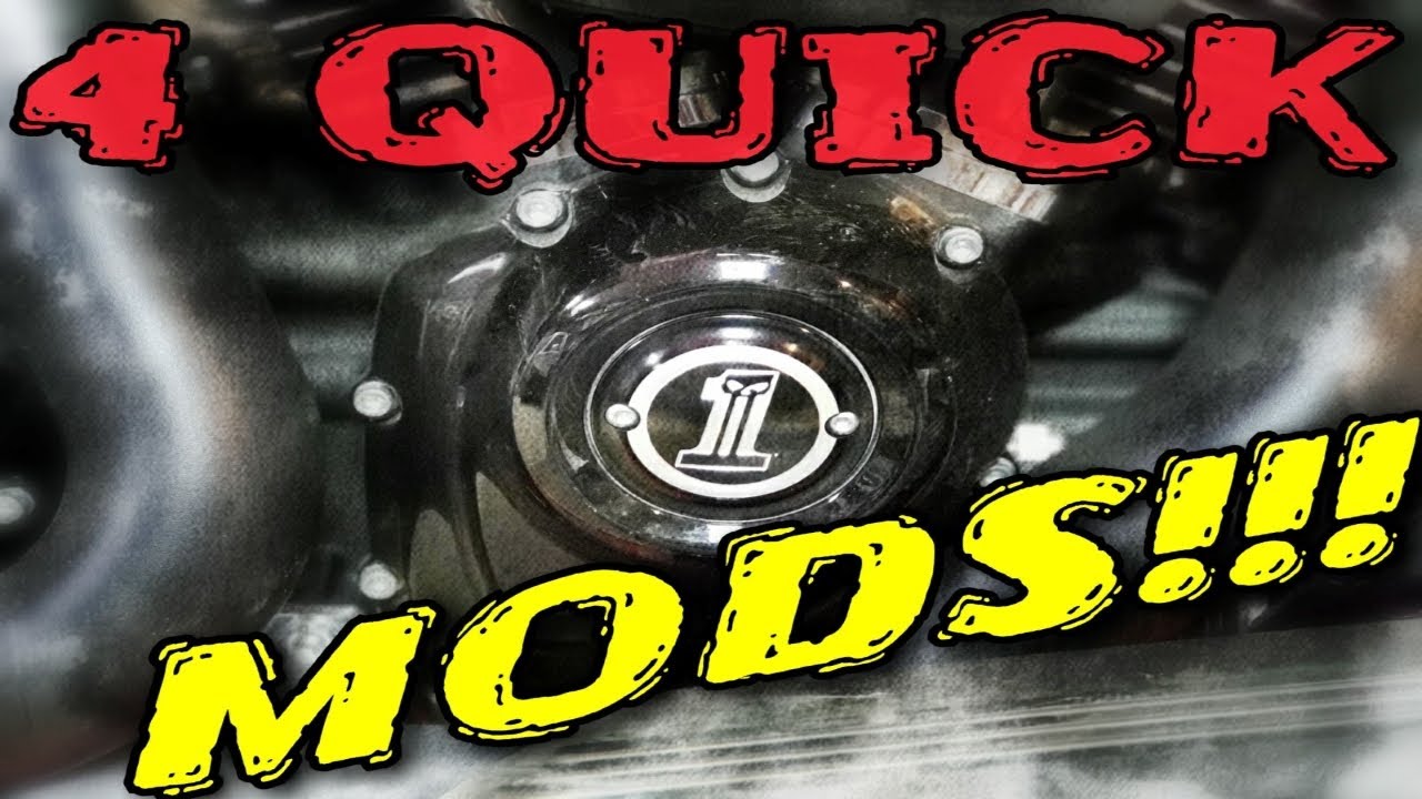 60 Second Mods For Your Harley!!