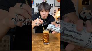 Espresso and White Monster #whitemonster