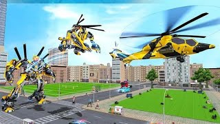 Robô Helicóptero Transformação Batalha de Robôs screenshot 1