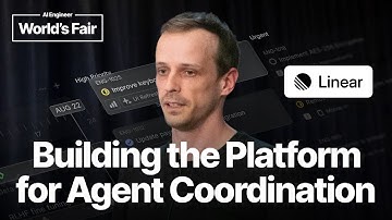Building the platform for agent coordination — Tom Moor, Linear