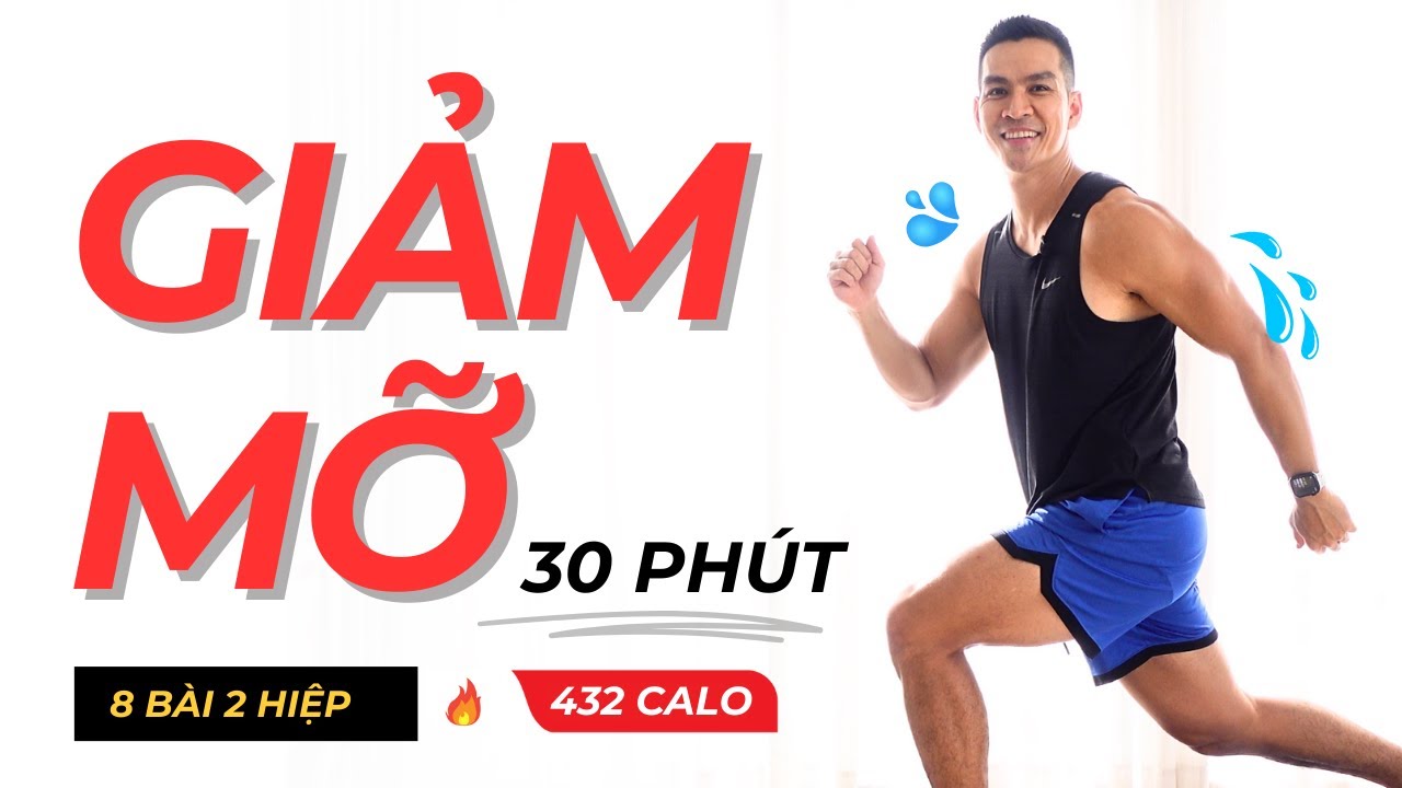 Cardio Giảm Cân Giảm Mỡ với Hiệp Đôi | Hubert Cù