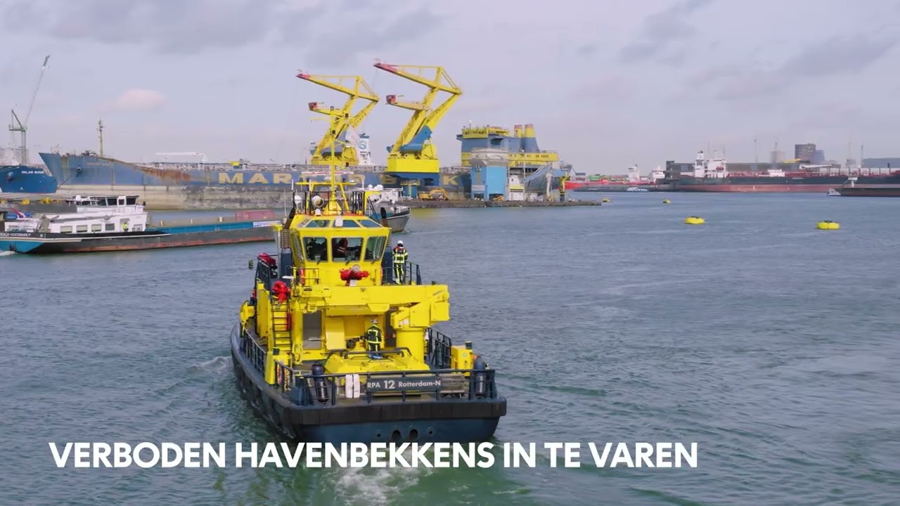 Veilig varen in de Rotterdamse haven | #PortOfRotterdam