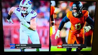 CBB on CBS Sponsor Billboard 2026/Bills Broncos Divisional Round Message on CBS Sports.