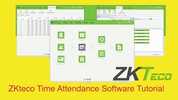 #ZKTECO Time #Attendance software Installation Configuration Full #Tutorial