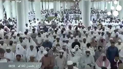 صلاة التهجد من الحرم النبوي الشريف ليلة21من رمضان1440| #خالد_المهنا و #صلاح_البدير |تلاوة فقط