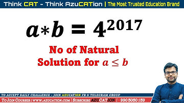 ab=4 2017 Natural Solution CAT 2020 | Complete Number Algebra Natural Solution Concept CAT exam 2022