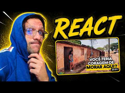 COMO É A VIDA numa quase CIDADE FANTASMA do interior do BRASIL - React ANTES DE PARTIR VIAGENS