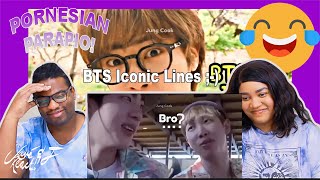 BTS Iconic Lines ;-)| REACTION