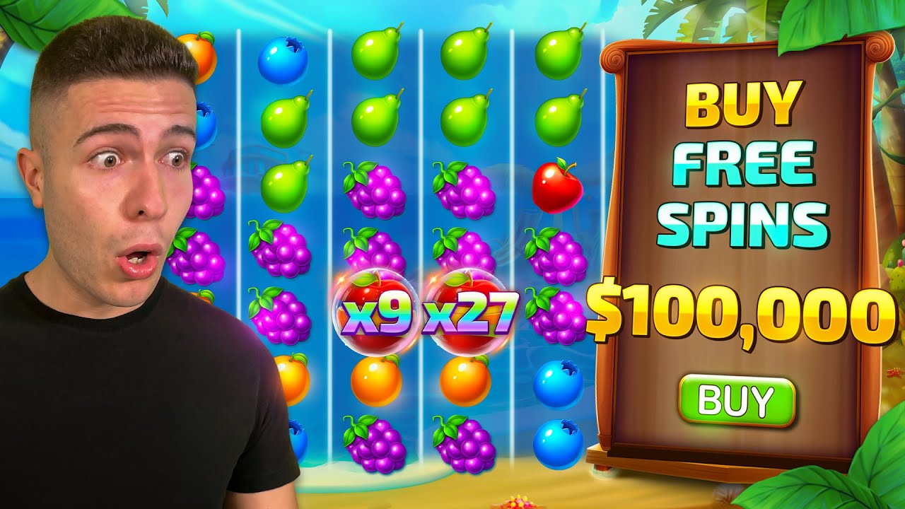 BIG $100,000 BONUS BUY ON WILD BEACH PARTY 🏖️ THE BETTER FRUIT PARTY?!