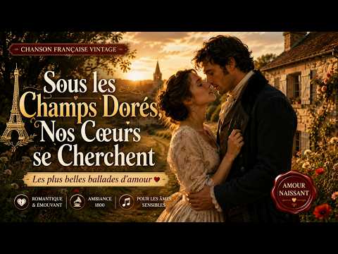 Sous les Champs Dorés, Nos Cœurs se Cherchent | Chanson Française Vintage