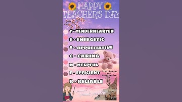 Acrostic poem by Hanna Nur Khairunnisa (1C,2021)