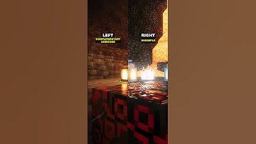 🔥 Minecraft Shaders: Complementary or Shrimple? #shorts