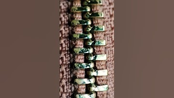 Zipper close up macro #zipper #youtubeshorts #closeup #macro #relaxing #shorts