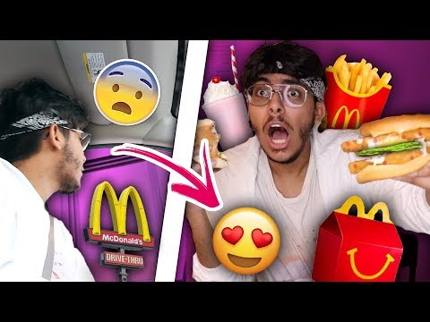 اكلت من ماكدونالدز لمدة 24 ساعه!!🍔🍟. 