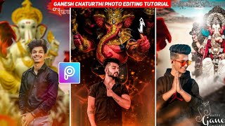 GANESH CHATURTHI SPECIAL PHOTO EDITING TUTORIAL IN PICSART 4K ||I EDITZ