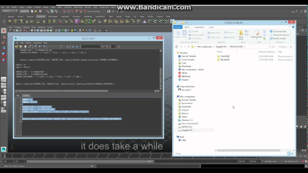 Realflow Backup Projects Script - YouTube