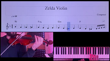 Zelda fairy's fountain theme easy review & transcription