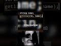 Taking user input in different programming languages