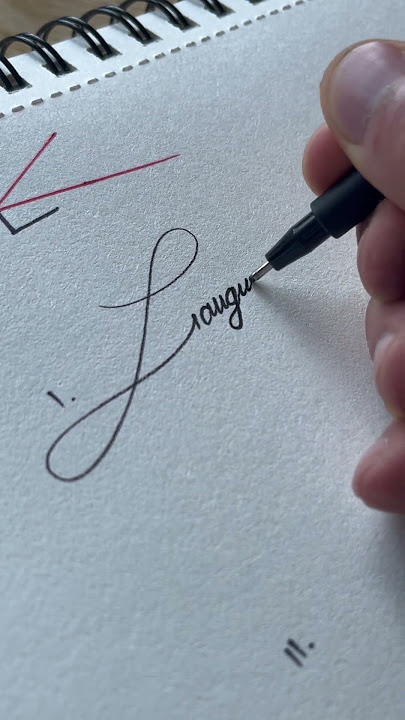 How to sign the letter L?❤️