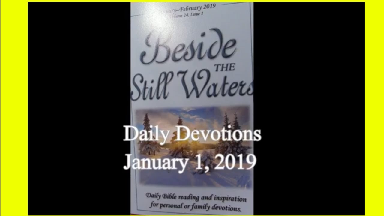 January 1, 2019 Daily Devotions - YouTube