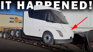 IT HAPPENED! New Tesla Electric Semi Trucks Are Coming Soon