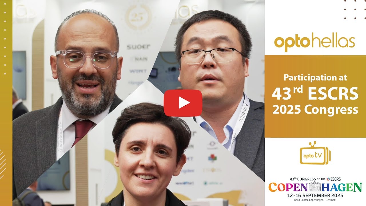 OPTO HELLAS: Participation at the 43rd ESCRS Congress 2025, in Copenhagen