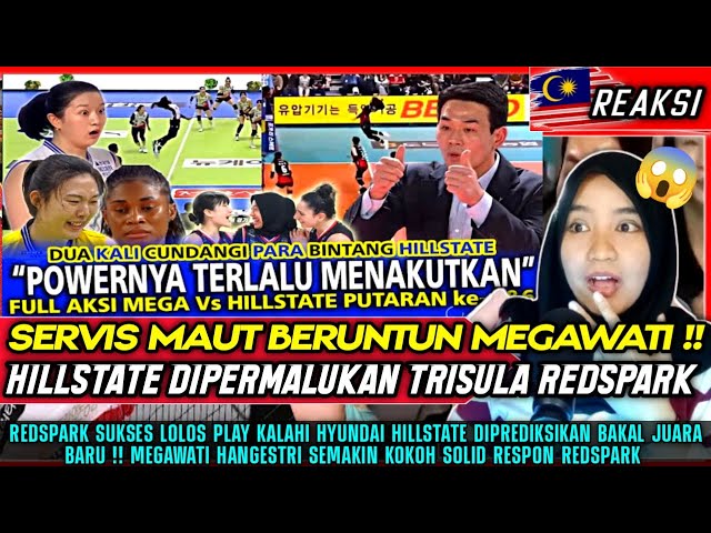 SEJARAH BARU ❗❗11x Berturut SERVIS POIN Megawati Hagestri - Red spark vs hyundai hillstate 🔥🔥 class=