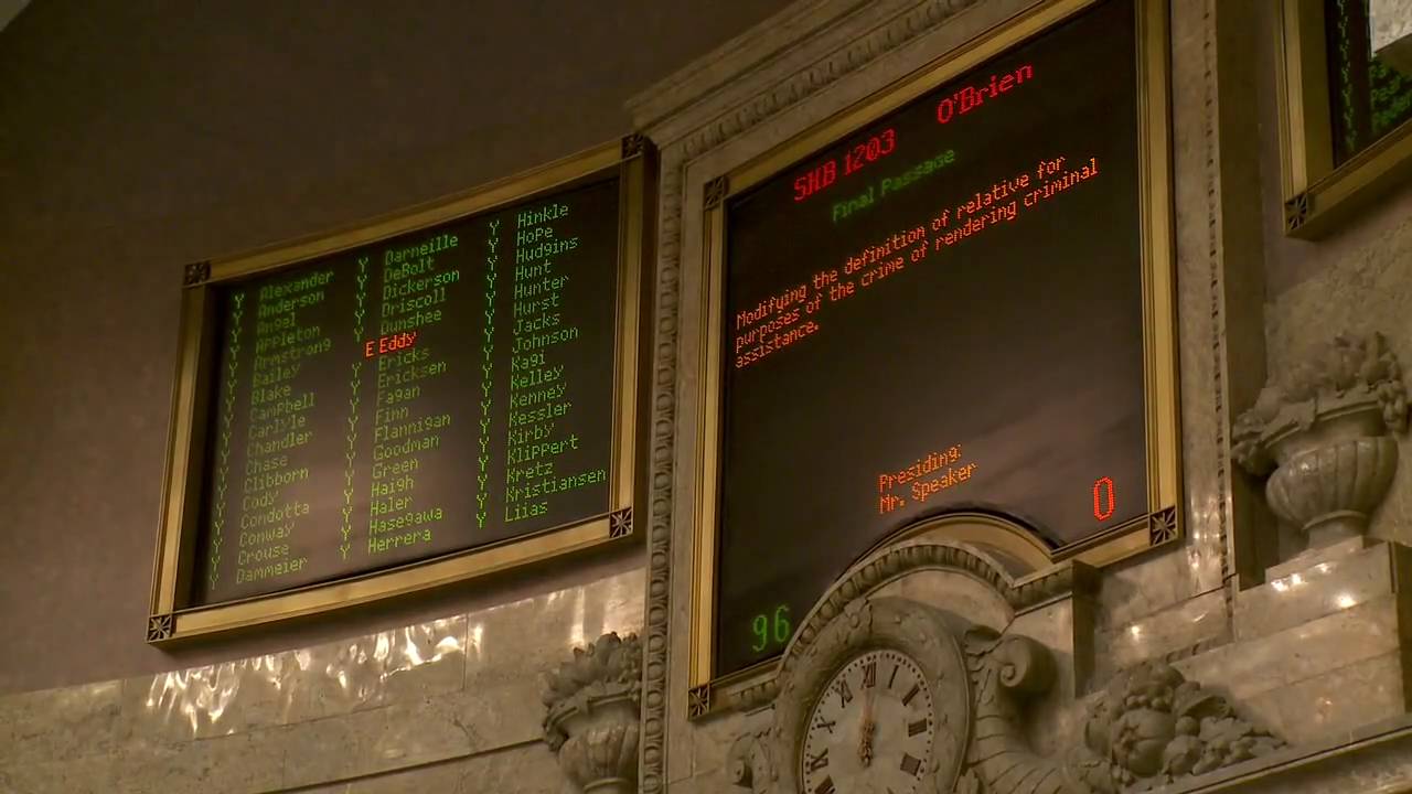 Representative Bruce Dammeier remarks on HB1203