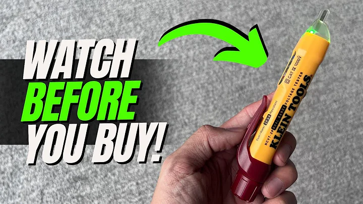 Why you need to get this Klein Tools NCVT2P Dual Range, Non-Contact Voltage Tester, 12-1000V AC!