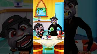 Tom won't eat the apple My Talking Tom 2 😅 #shorts #tom #cat #challenge #funny #mytalkingtom #trend3