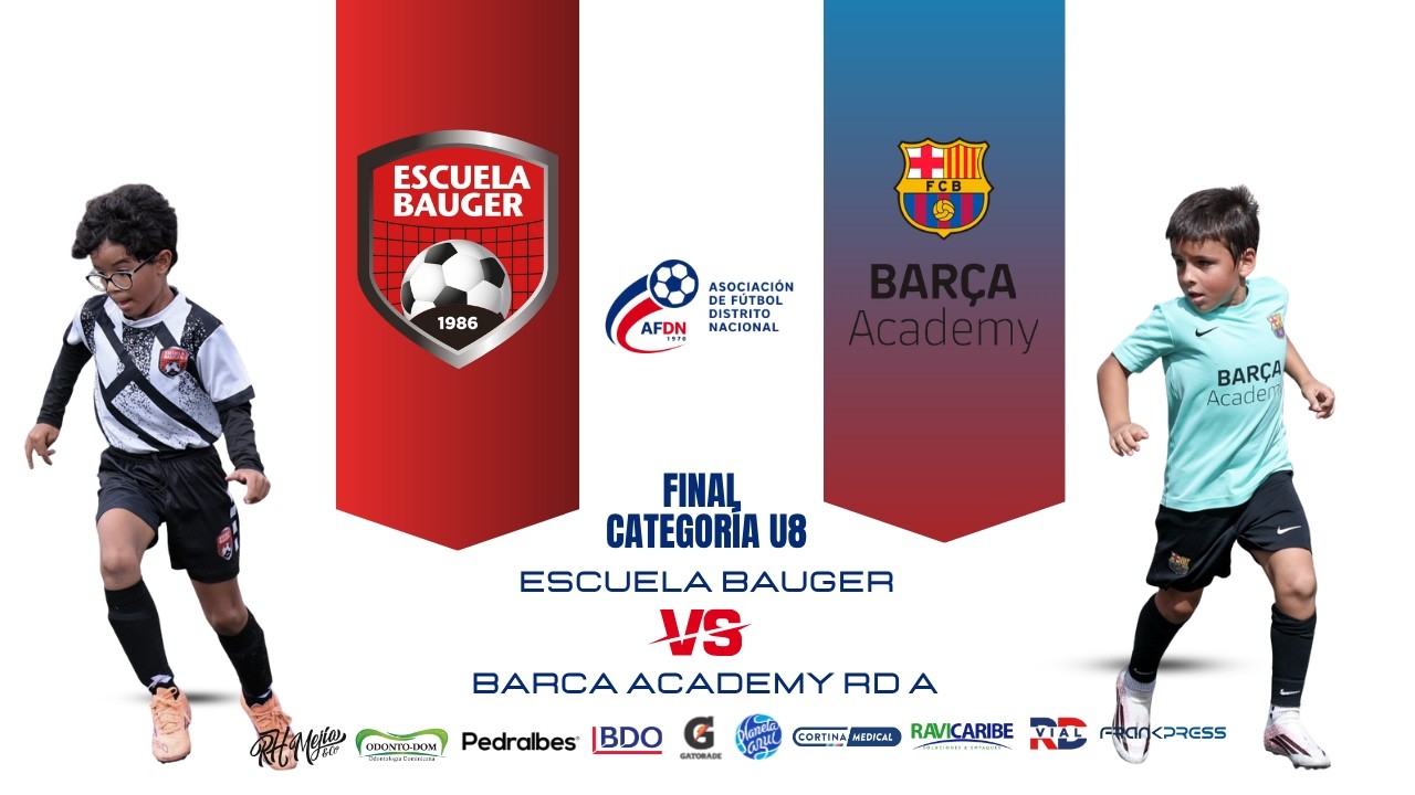 Torneo Infantil AFDN Apertura 2026 - Final U8: Escuela Bauger vs Barça ...