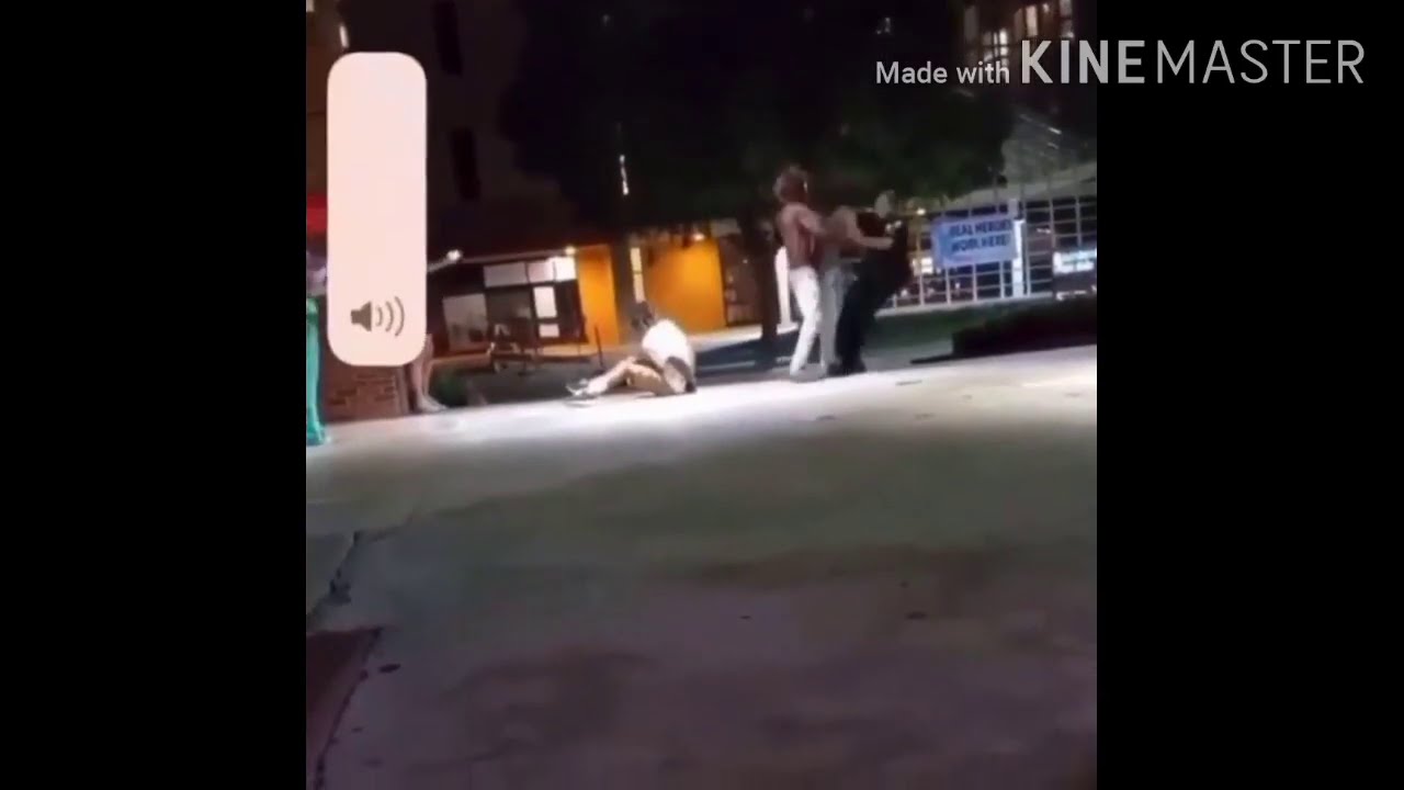 Street fight police knockout YouTube