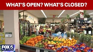 NYC blizzard: What's open and closed on Monday?