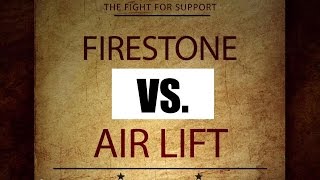 Air Lift vs Firestone: Which One is Better? SD Truck Springs  1(877)7746473