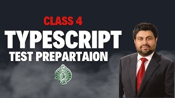 Typescript preparation Class 4 || GIAIC