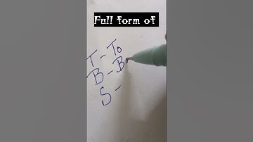 TBS full form #shorts #learnenglish #acronyms #fullform #learnfullforms #english #shortforms