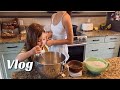 【カナダ暮らしと家庭料理🇨🇦】サンドイッチ用のパン作り🥐/シュリンプスキャンピパスタ🦐/息子お弁当/簡単ココナッツマフィン🥥/タイカレーと生春巻き🥗