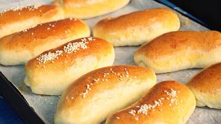 Hot dog buns: the secret to make them perfect!