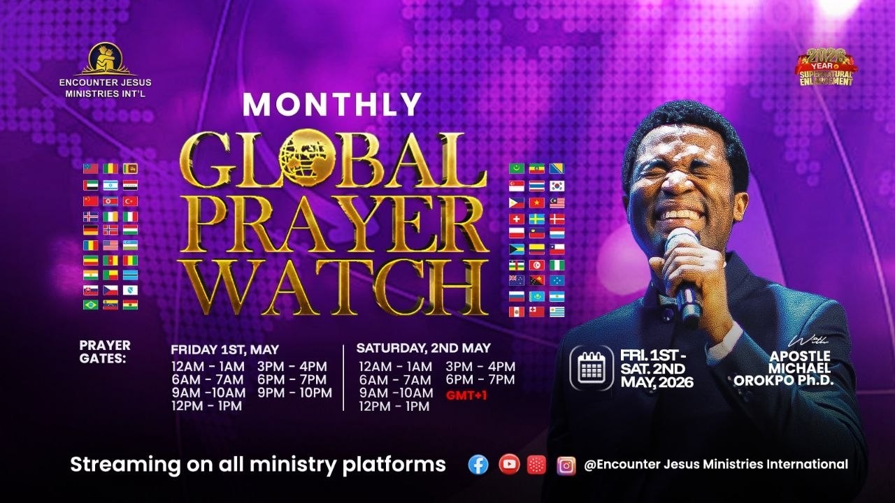 12AM PRAYER WATCH || 1.05.2026 || Apostle Michael Orokpo PhD