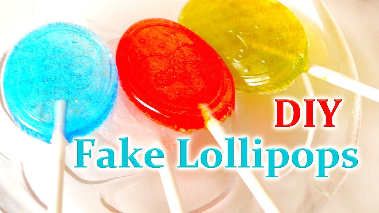 Uvレジン Lollipops Fujiya ポップキャンディ風の作り方 Youtube