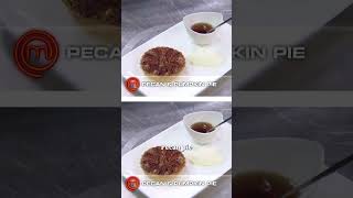 How to make Pecan & Pumpkin Pie 🎃 | MasterChef New Zealand | MasterChef World #shorts