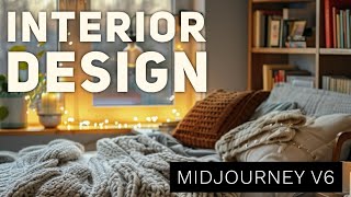 Interior Design using AI Midjourney version 6