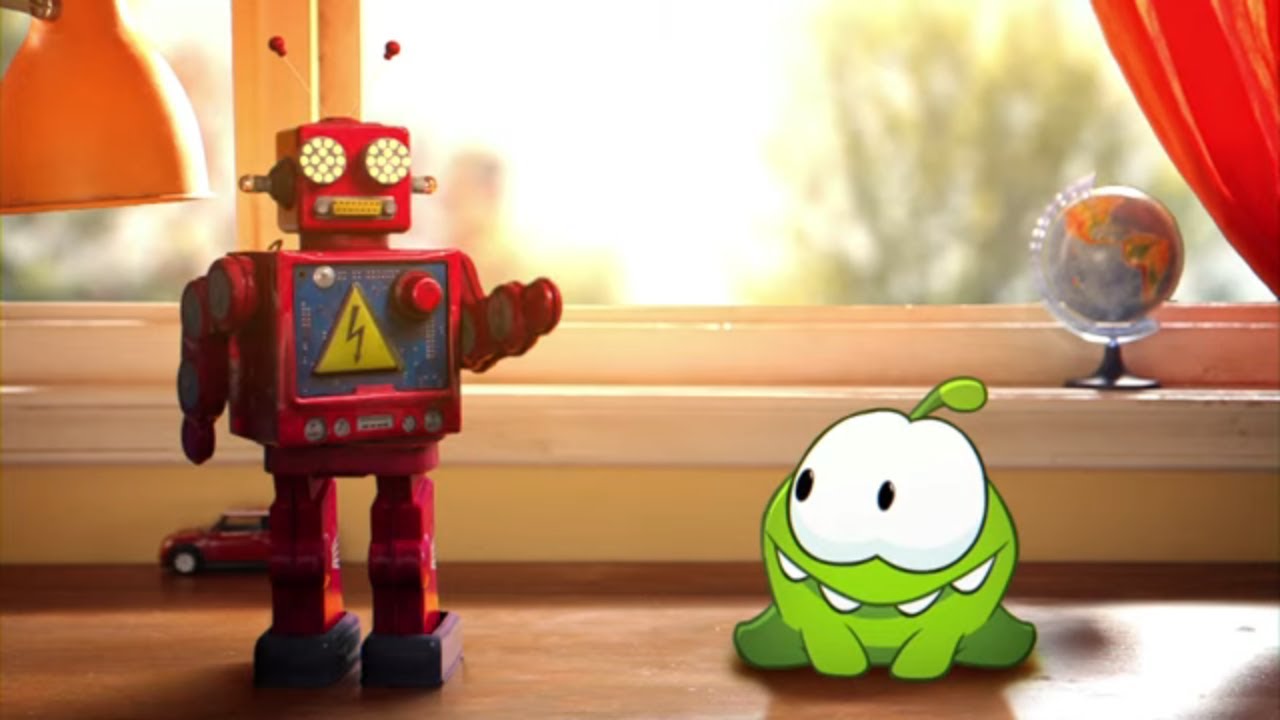 Las Historias de Om Nom - Robo-amigos - Cut The Rope - episodio 10