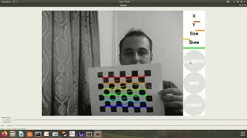 Calibration of USB camera for AprilTag package in ROS