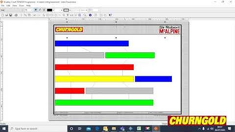 Asta Powerproject Tutorial 3 : Setting Up a Border File and Printing